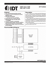 DataSheet IDT71256SA pdf
