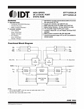 DataSheet IDT71321LA pdf
