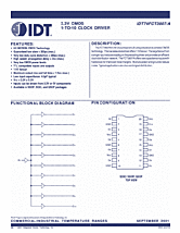 DataSheet IDT74FCT3807 pdf