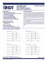 DataSheet IDT74LVC162244A pdf