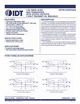 DataSheet IDT74LVCH32245A pdf