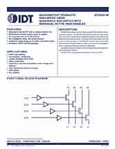 DataSheet IDTQS3126 pdf