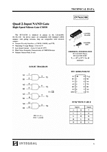 DataSheet IN74AC00 pdf