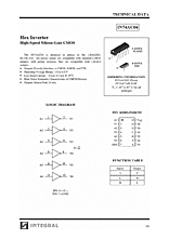 DataSheet IN74AC04 pdf