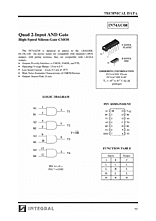 DataSheet IN74AC08 pdf