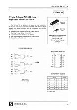 DataSheet IN74AC10 pdf