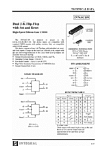 DataSheet IN74AC109 pdf