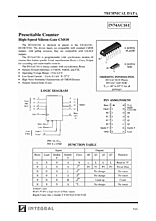 DataSheet IN74AC161 pdf