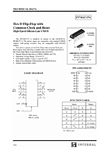 DataSheet IN74AC174 pdf