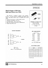 DataSheet IN74AC21 pdf