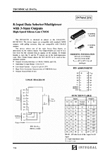 DataSheet IN74AC251 pdf