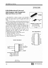 DataSheet IN74AC299 pdf