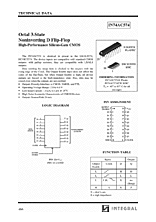 DataSheet IN74AC574 pdf