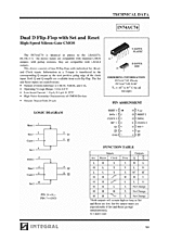 DataSheet IN74AC74 pdf