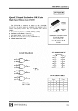 DataSheet IN74AC86 pdf
