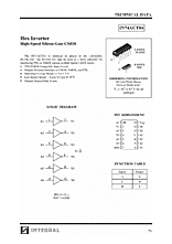 DataSheet IN74ACT04 pdf