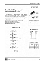 DataSheet IN74ACT14 pdf