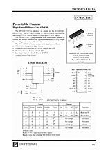 DataSheet IN74ACT161 pdf