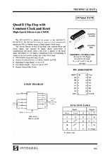 DataSheet IN74ACT175 pdf