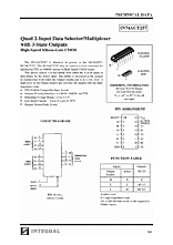 DataSheet IN74ACT257 pdf