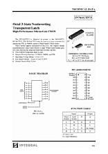 DataSheet IN74ACT573 pdf