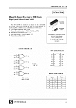 DataSheet IN74ACT86 pdf