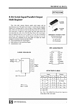 DataSheet IN74LS164 pdf