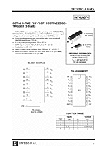 DataSheet IN74LV374 pdf