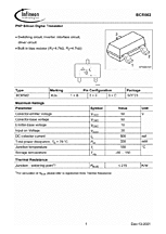 DataSheet BCR562 pdf