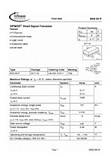 DataSheet BSS84P pdf