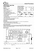 DataSheet BTS640S2 pdf