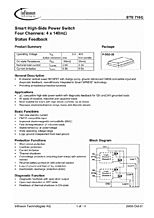 DataSheet BTS716 pdf