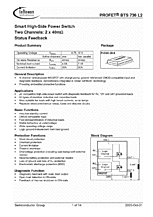 DataSheet BTS736L2 pdf