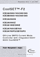 DataSheet ICE2A0x65 pdf