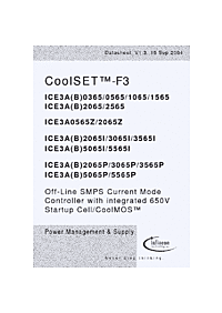 DataSheet ICE3Axxxx pdf