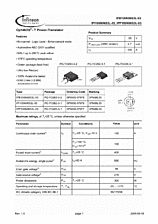 DataSheet IPB100N06S3L-03 pdf