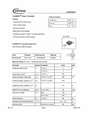 DataSheet IPP60R299CP pdf