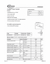 DataSheet IPW60R045CP pdf