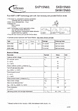 DataSheet SKx15N60 pdf