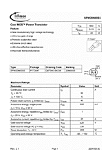 DataSheet SPW20N60S5 pdf