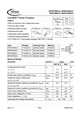 DataSheet SPx07N60C3 pdf