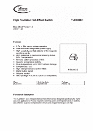 DataSheet TLE4906H pdf