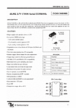 DataSheet IN24LC08B pdf
