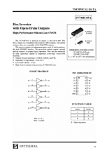 DataSheet IN74HC05A pdf