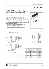 DataSheet IN74HC139A pdf