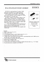 DataSheet IN74VHC74 pdf