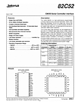 DataSheet 82C52 pdf