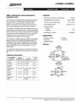 DataSheet CA3080 pdf