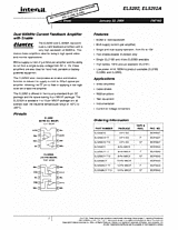 DataSheet EL5292 pdf