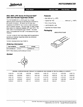 DataSheet HGTG30N60C3D pdf